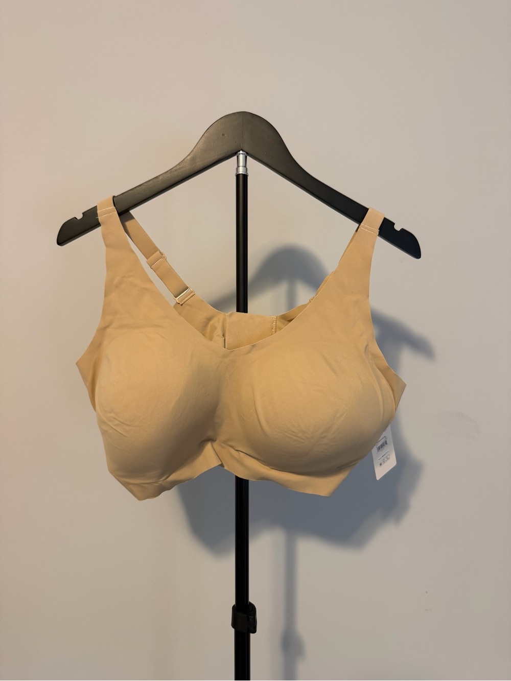 Seamless Beige Wireless Comfort Bra